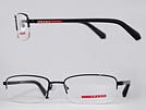 PRADA SPORT プラダスポーツ 50CV ブラックメガネフレーム 眼鏡