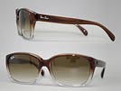 Ray Ban レイバン 4161 グラデーションブラウンサングラス