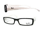 Ray Ban レイバン 5076ブラック×ホワイトメガネフレーム　眼鏡