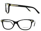 VERSACE ベルサーチ 3153 ブラック×ゴールドメガネフレーム 眼鏡