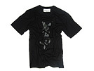YSL 半袖プリントTシャツ ブラック