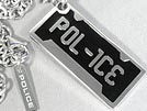 POLICE ポリス 22514PSS ブラックプレートネックレス