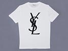 '12春夏 YSLロゴ 半袖Tシャツ ホワイト