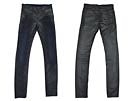 YVES SAINT LAURENT イブサンローラン '11秋冬 271953 SLIM コーティングデニムパンツ ブラック