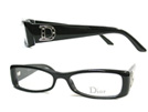 Christian Dior クリスチャン・ディオール 3135ブラックメガネフレーム 眼鏡