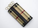 BURBERRY バーバリー '11春夏 3650226 チェック柄ベージュ 6Pキーケース