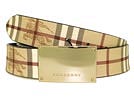 BURBERRY バーバリー '11秋冬 3741142 レディースベルト ベージュ 幅3.5cm