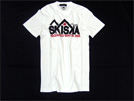 ディースクエアード プリント半袖Tシャツ ホワイト