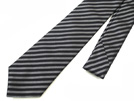 DIOR HOMME ディオール オム 08春夏モデル レジメンタルネクタイ グレー×ブラック