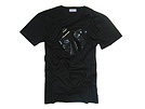 BRAIN WASH 半袖Tシャツ ブラック
