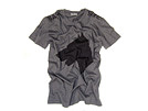 BARK BITE 半袖Tシャツ グレー