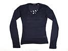 John Galliano ジョンガリアーノ '11春夏 AUW703S VネックプリントロングTシャツ ネイビー