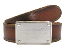 DOLCE&GABBANA ドルチェ&ガッバーナ BC2138 ヴィンテージブラウンベルト