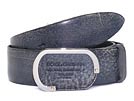 DOLCE&GABBANA ドルチェ&ガッバーナ '10秋冬 BC3023 ヴィンテージ加工ベルト ブラック □■値下げ■□