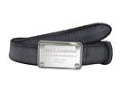 DOLCE&GABBANA ドルチェ&ガッバーナ '12春夏 BC3430 ヴィンテージ加工ベルト ブラック 幅2.4cm