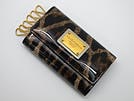DOLCE&GABBANA ドルチェ&ガッバーナ '11春夏 BI0090 ヒョウ柄 6Pキーケース