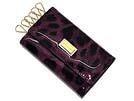 DOLCE&GABBANA ドルチェ&ガッバーナ '11秋冬 BI0090 6Pキーケース エナメルレザー ヒョウ柄パープル