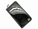 DOLCE&GABBANA ドルチェ＆ガッバーナ '11秋冬 BI0144 ジッパーアラウンド特大長財布 小銭入れあり エナメルブラック