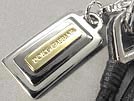 BJ0541 レザーロゴプレートネックレス