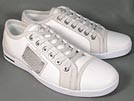 DOLCE&GABBANA ドルチェ&ガッバーナ '10春夏 CA0442 オフホワイトレザースニーカー