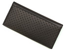 DIOR HOMME　ディオール オム　CANC2722　小銭入れあり長財布ブラック×ブラウン