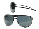 DIOR HOMME ディオール オム 0100 ティアドロップサングラス ブラック