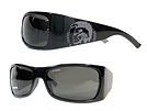 DIESEL　ディーゼル　0093　ロゴありブラックサングラス