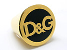 D&G DJ0051 指輪・リング ゴールド×ブラック