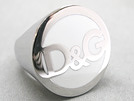 D&G DJ0072 指輪・リング シルバー×ホワイト