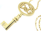 D&G DJ0347 KEYネックレスゴールド