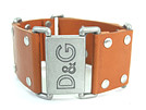D&G DJ0369 レザーブレスレットブラウン
