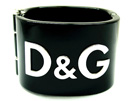 D&G DJ0651 プラスチックバングルブラック