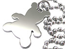 D&G DJ0740 ベアープレートネックレス