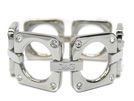 D&G DJ0758 ストーンブレスレットシルバー