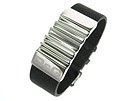 D&G DJ0764 レザーブレスレットブラック