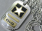 D&G DJ0890 ドッグタグスターネックレス