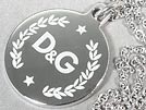 DJ1087 シルバープレートネックレス