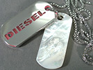 DIESEL ディーゼル DX0017040 プレートネックレス