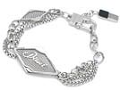 DIESEL ディーゼル DX0378040 トリプルチェーンブレスレット シルバー