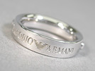 EMPORIO ARMANI エンポリオアルマーニ EG2370040 シルバーリング・指輪