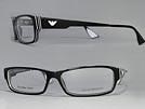 EMPORIO ARMANI エンポリオアルマーニ 9653 ブラック×ホワイトメガネフレーム 眼鏡
