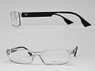 EMPORIO ARMANI エンポリオアルマーニ 9668 クリア×ブラックメガネフレーム 眼鏡