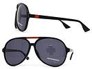EMPORIO ARMANI エンポリオアルマーニ 9682 ブラック ティアドロップサングラス
