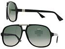 EMPORIO ARMANI エンポリオアルマーニ 9696 ティアドロップ グラデーションブラックグリーンサングラス