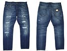 DOLCE&GABBANA ドルチェ&ガッバーナ '12春夏 G3FSAP バギータイプ クラッシュ&リペアデニムパンツ