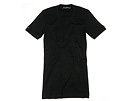 DOLCE&GABBANA ドルチェ&ガッバーナ G8D37T ヘンリーネック半袖Tシャツ ブラック