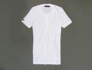 DOLCE&GABBANA ドルチェ&ガッバーナ G8D37T ヘンリーネック半袖Tシャツ ホワイト