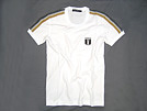 ショルダーライン半袖Tシャツ ホワイト