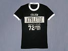 '10秋冬 G8G61G プリント半袖Tシャツ ブラック
