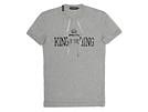 '11春夏 G8I69G 紐ネック半袖Tシャツ グレー